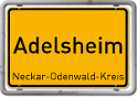 ortsschild_adelsheim_baden-wuerttemberg